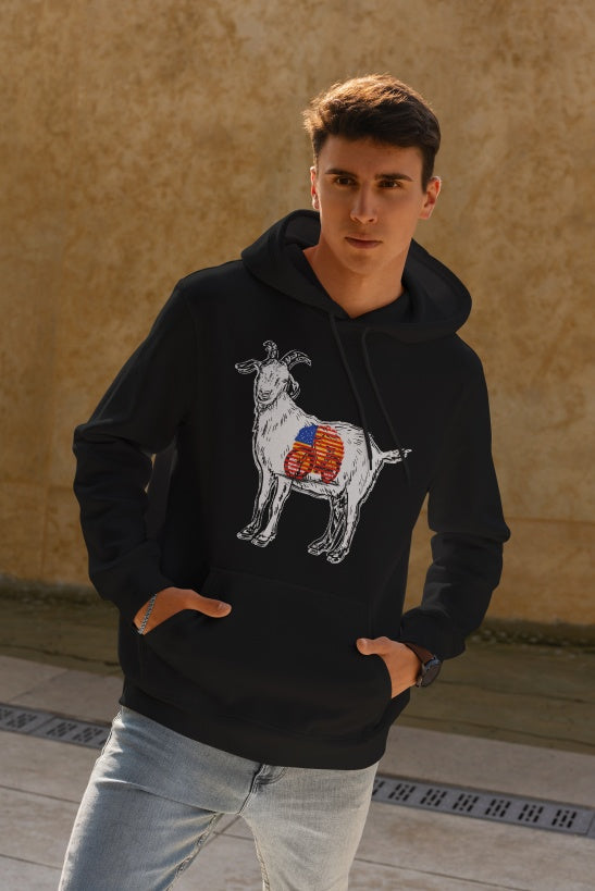 Men's Printed Hoodie - Hooded