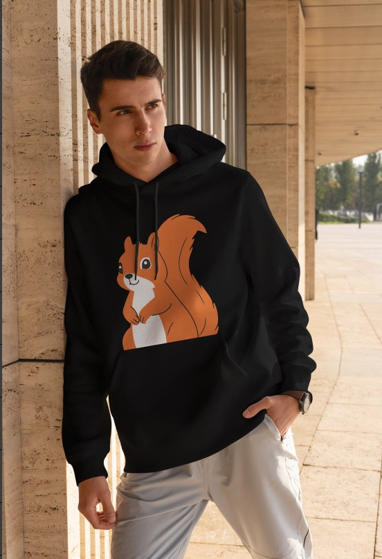 Men's Printed Hoodie - Hooded