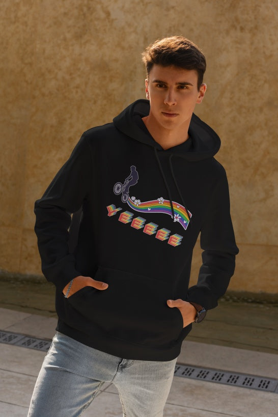 Men's Printed Hoodie - Hooded