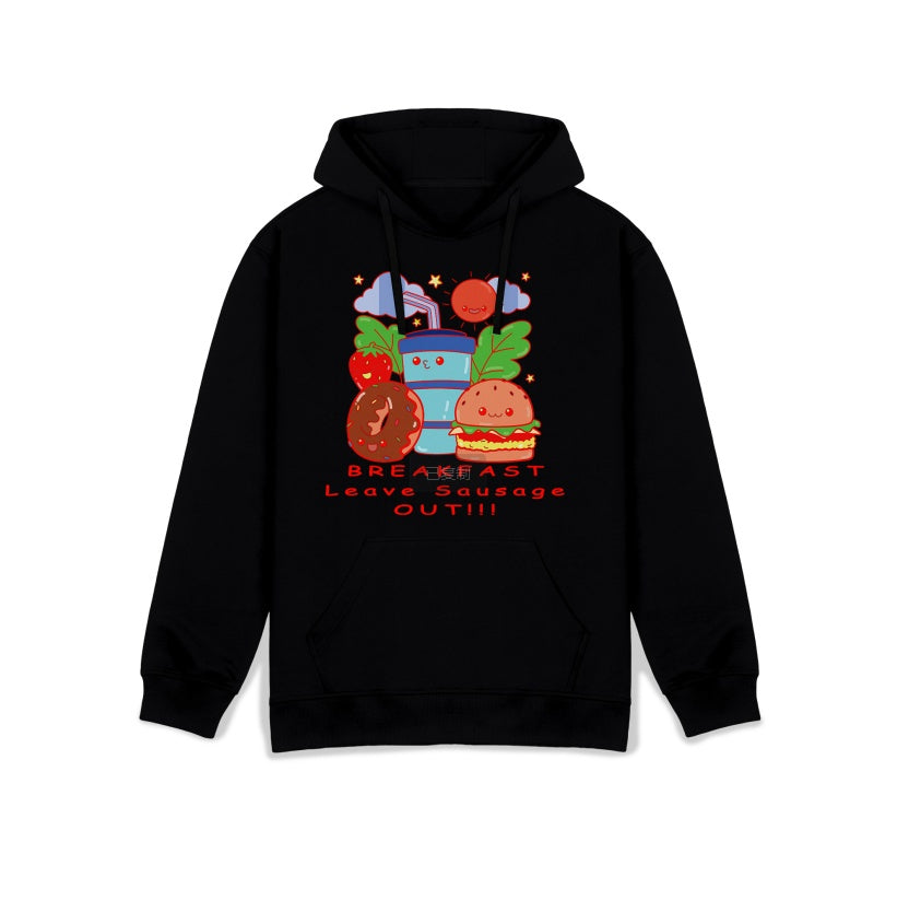 Men's Printed Hoodie - Hooded