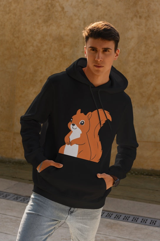 Men's Printed Hoodie - Hooded