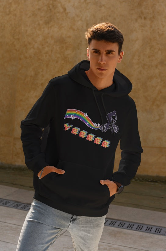 Men's Printed Hoodie - Hooded