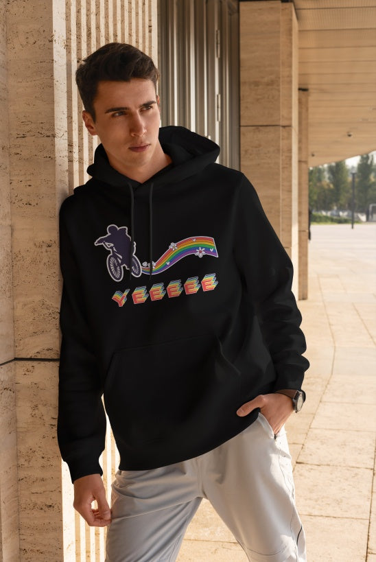 Men's Printed Hoodie - Hooded