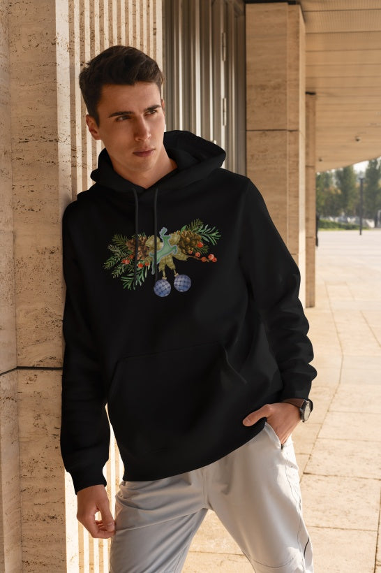 Men's Printed Hoodie - Hooded