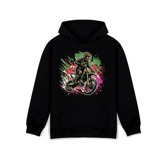 Men's Printed Hoodie - Hooded